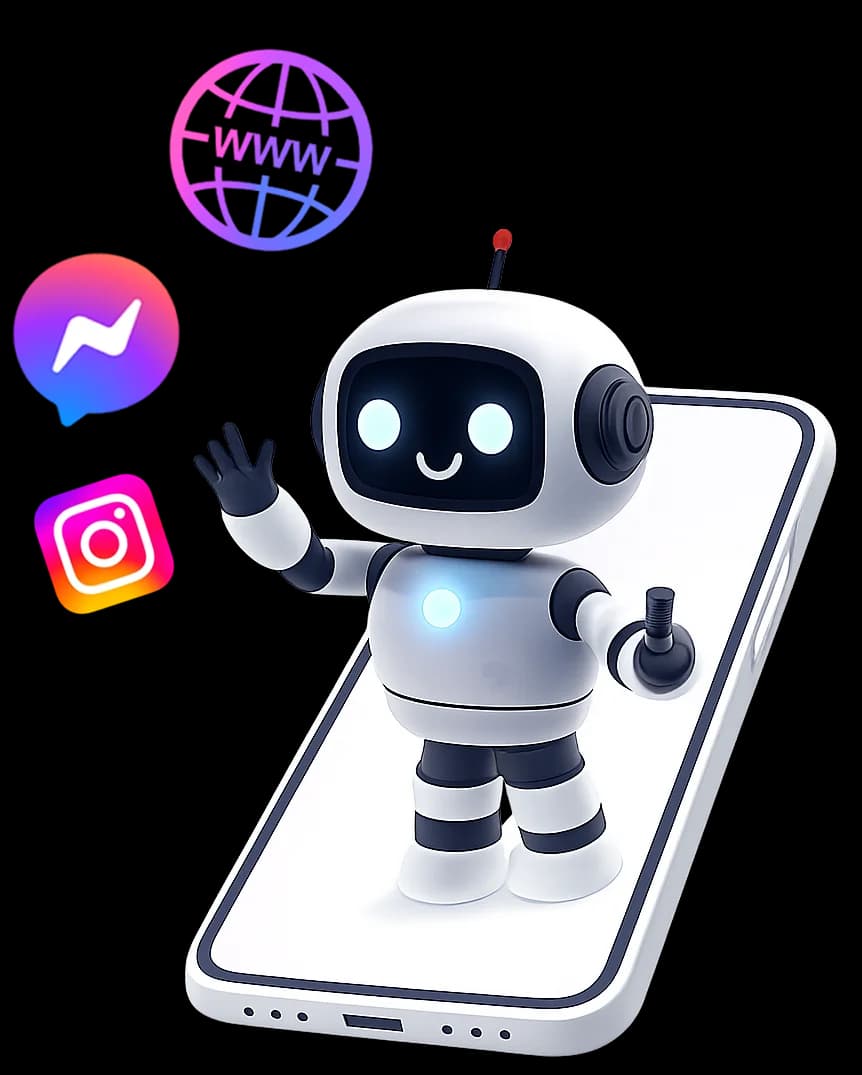 AI Chatbot Illustration